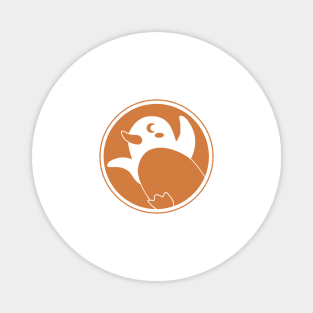 A Place Further Than The Universe Antarctica Challenge logo Minimalistic orange ver. Magnet